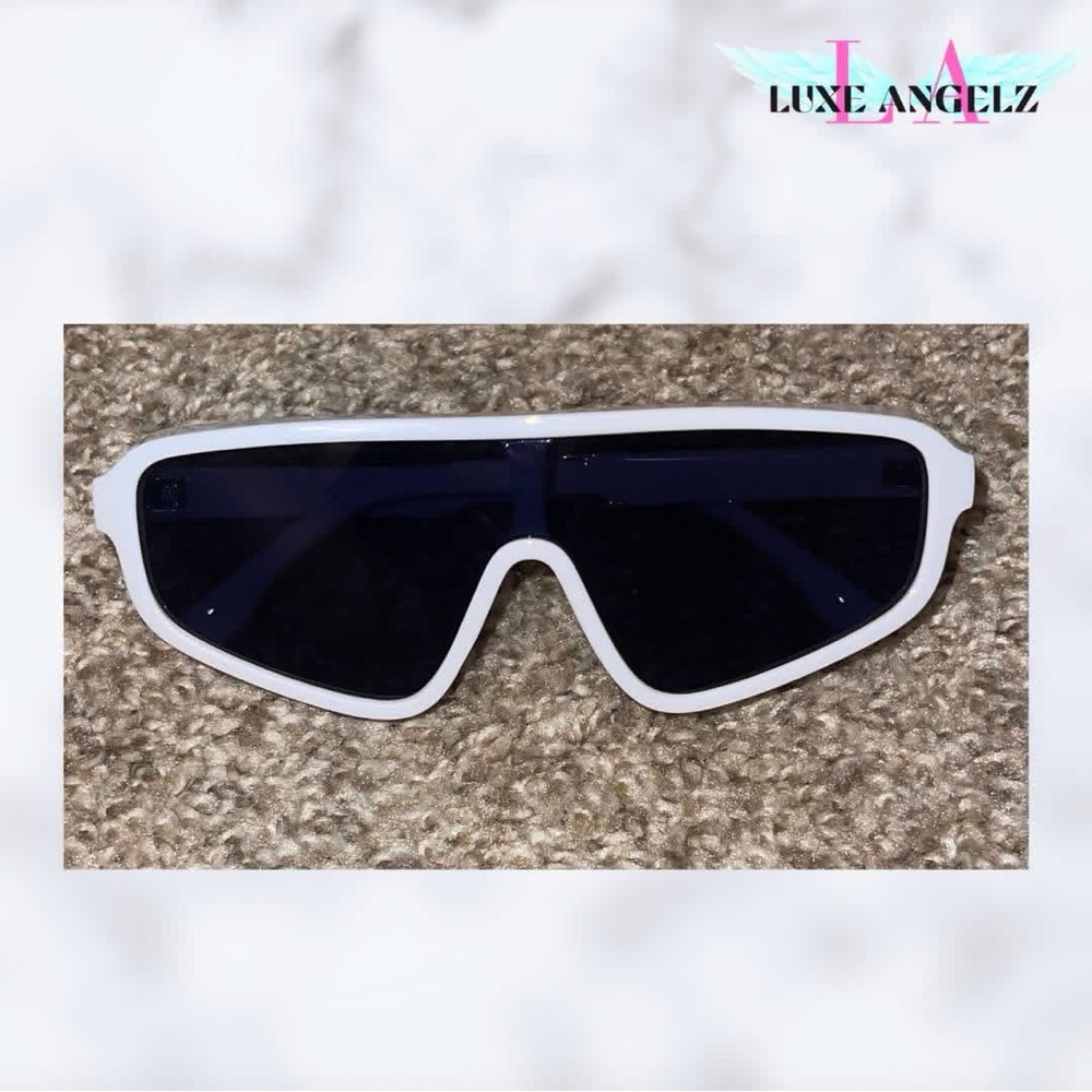 White and Black Sunglasses